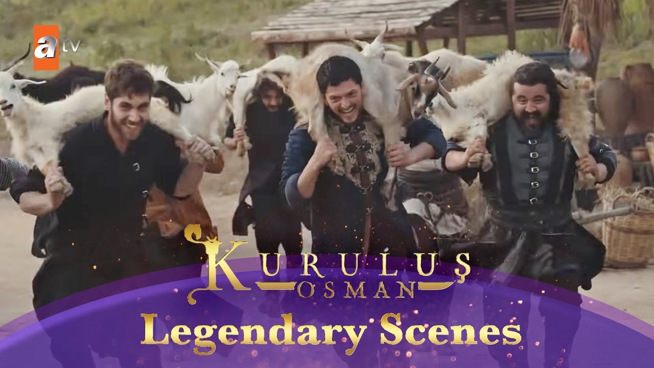 Kurulus Osman Urdu | Legendary Scenes - 632 | Sab se zyaada kaun hai bahadur!