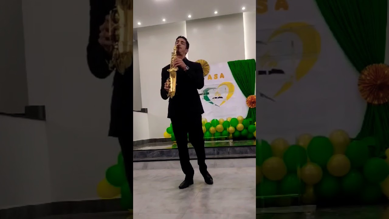 A Ele a Gl&oacute;ria (Ana Paula Valad&atilde;o) - Alexandre Augusto Instrumental Sax Cover #musician