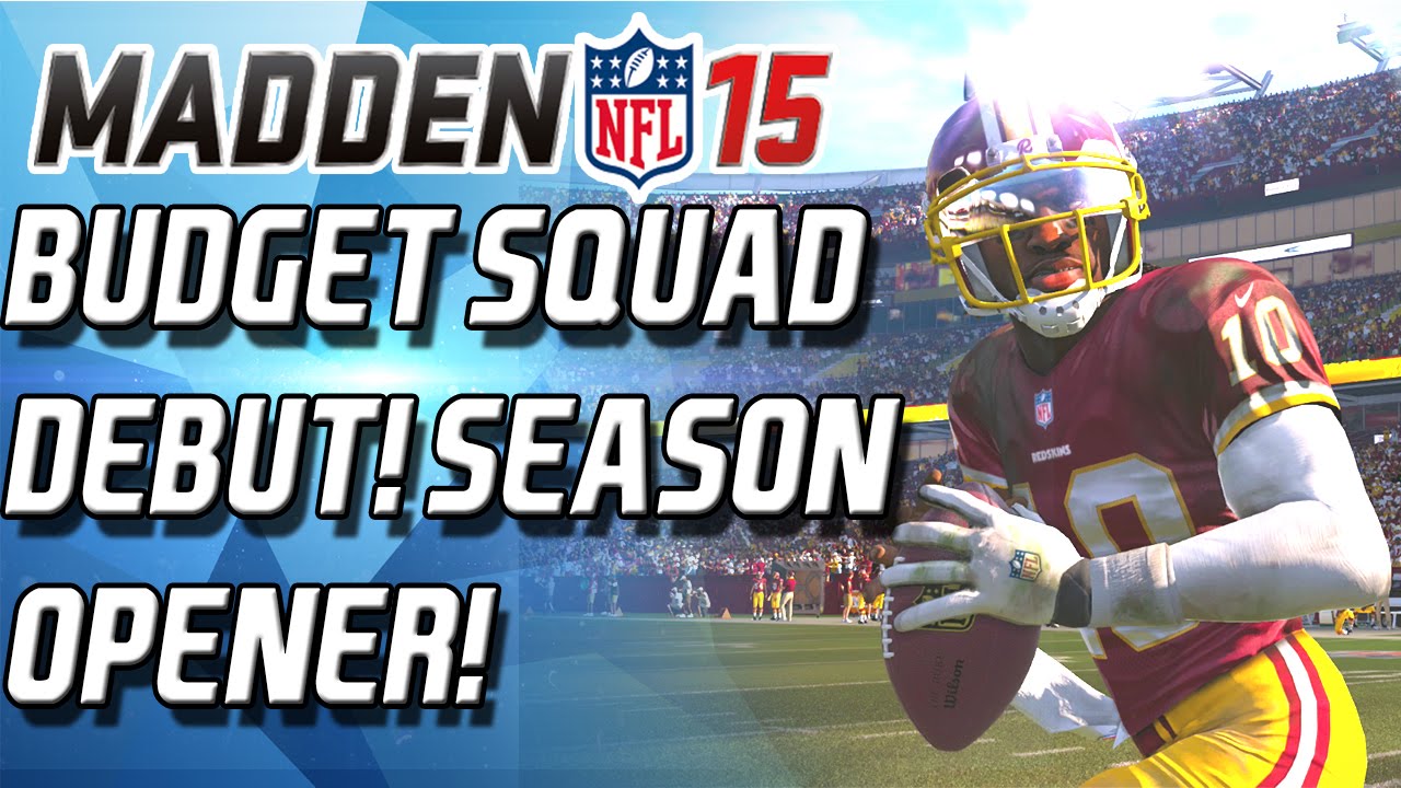 Madden 15 Ultimate Team - NO MCFADDEN NOO! BUDGET SQUAD DEBUT!  - MUT 15  MUT 15