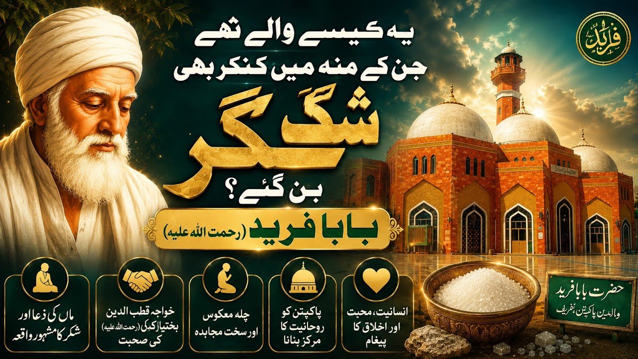 Ye Kaise Wali The Jinke Mooh Mein Kankar Bhi Shakar Ban Gaye? | Baba Farid (R.A.)