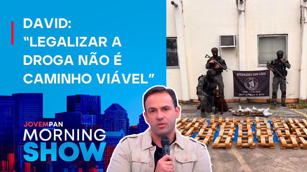 Polícia ENCONTRA uma tonelada de MACONHA em ESCOLA; David de Tarso MANDA A REAL