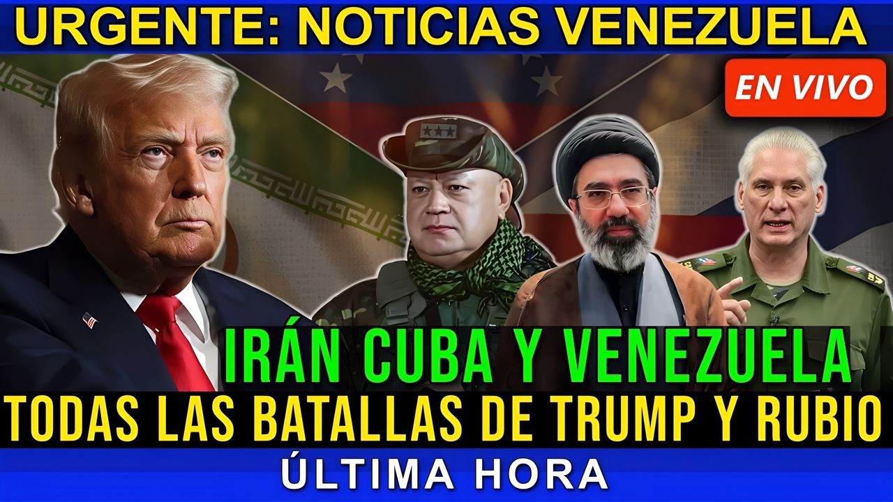 🚨 ÚLTIMA HORA 🔴 ¡URGENTE TRUMP Y RUBIO DEJAN PUNTOS CLAROS! LAS DICTADUR4S TIEMBLAN