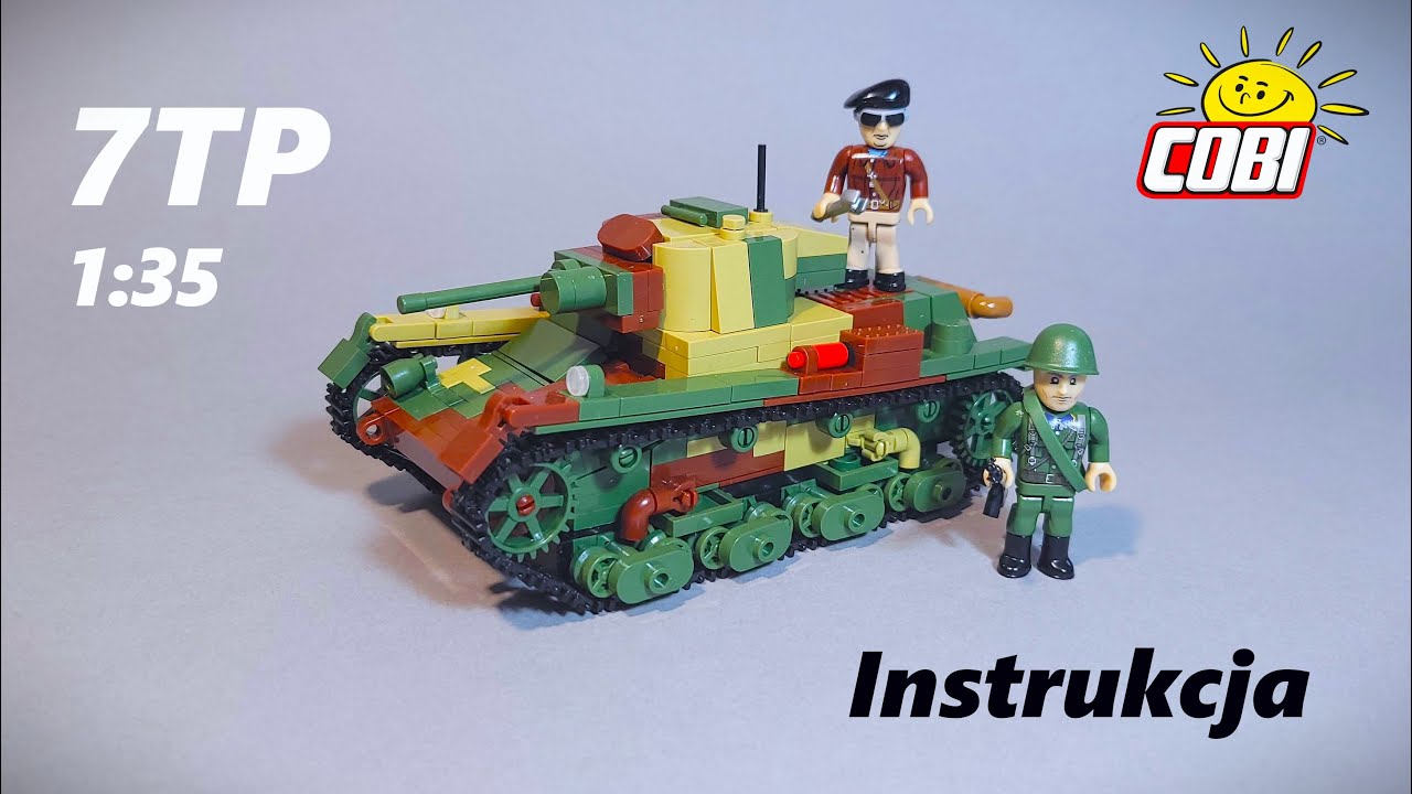 COBI 7TP 1:35 Instrukcja