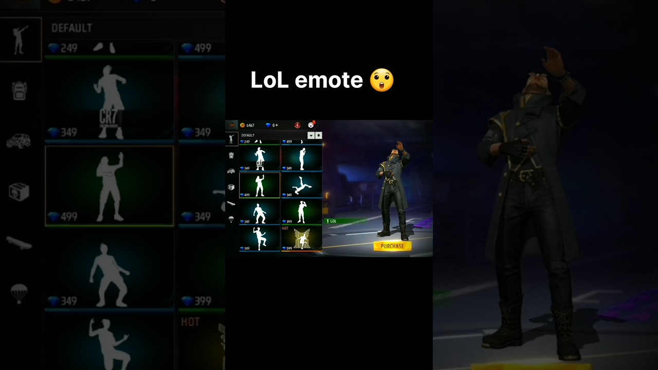 LoL emote free fire return. #lolemot #return #tonightupdate #freefire