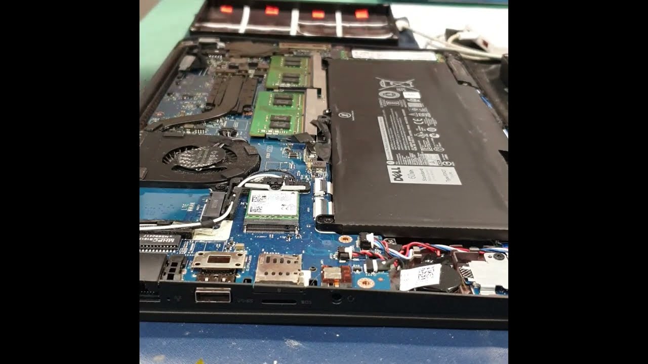 Dell Latitude 7490 Fan, Heatsink, Ram & Motherboard replacement