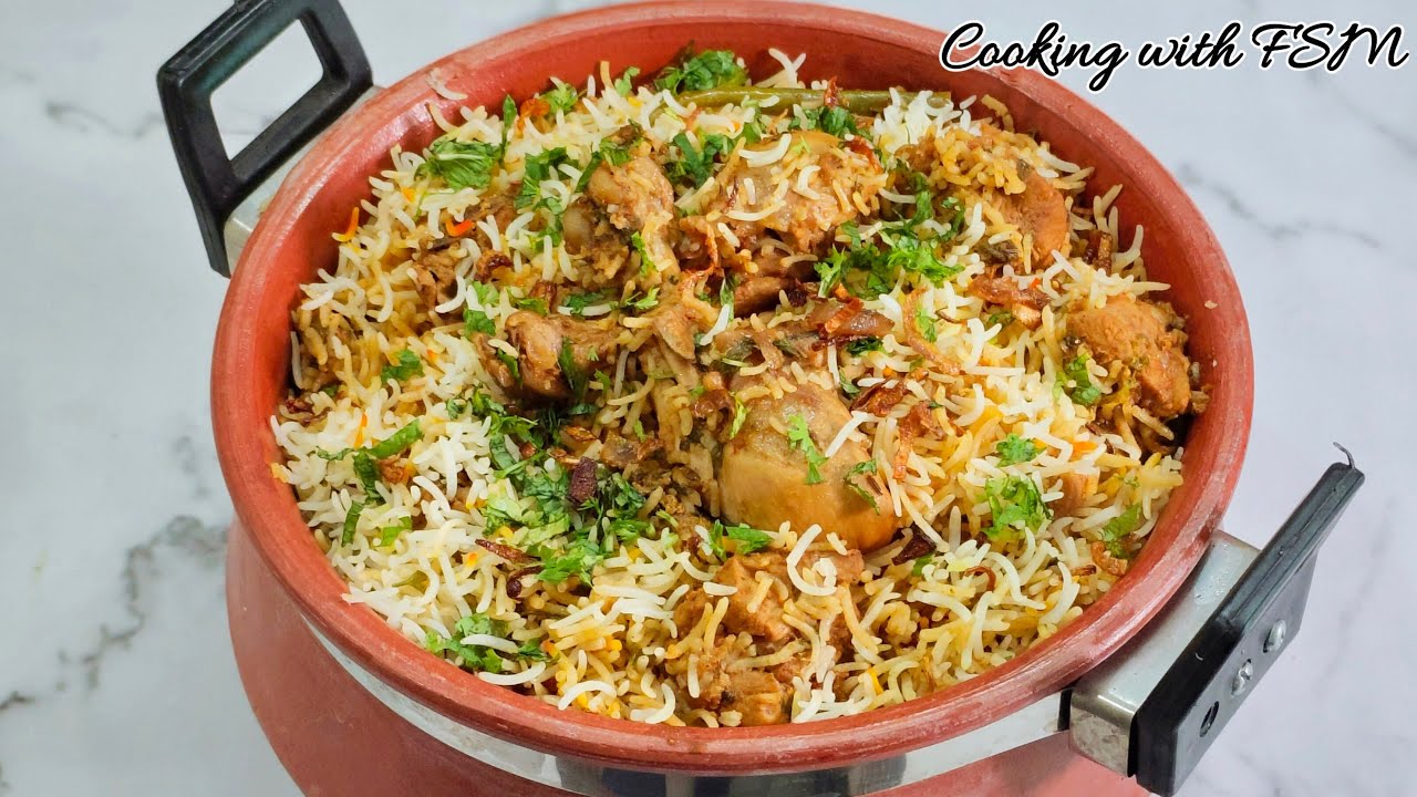 Hyderabadi Chicken Dum Biryani Recipe | Aroma-Filled Royal Dish | Chicken Dum Biryani Recipe