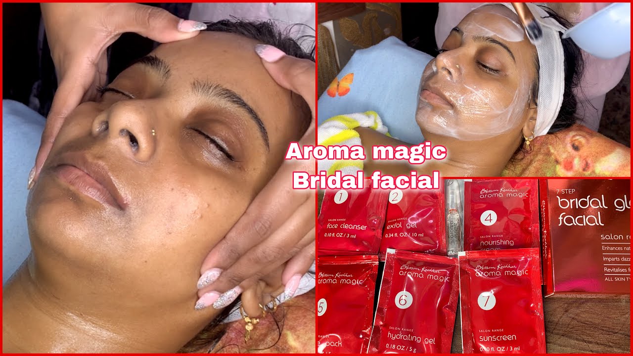 Aroma magic bridal glow facial kit for dull damage skin | facial for bridal | Shruti makeover
