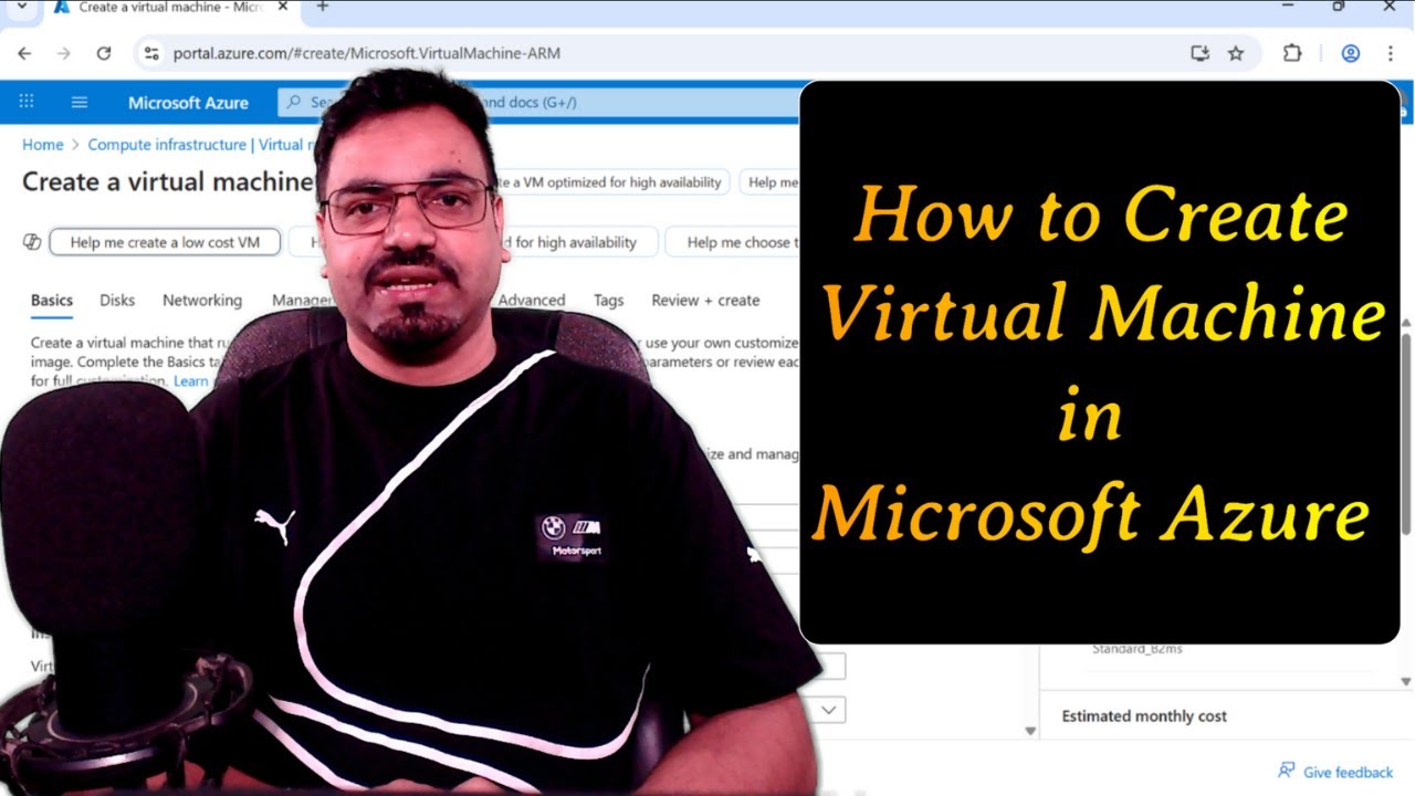 Easiest Way to Create a VIRTUAL MACHINE in Microsoft Azure | Creating VM in Azure Portal