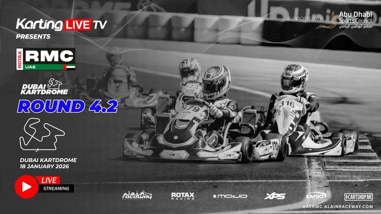 UAE RMC 25/26 Round 4.2 - Dubai Kartdrome - LIVE!