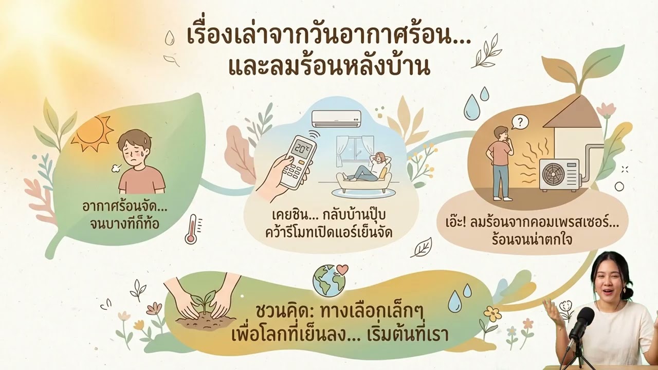 ปีสุดท้ายที่โลกจะเตือน: รีบเปลี่ยนบ้านเป็น 'โอเอซิส' ก่อนคลื่นความร้อนถล่มไทย