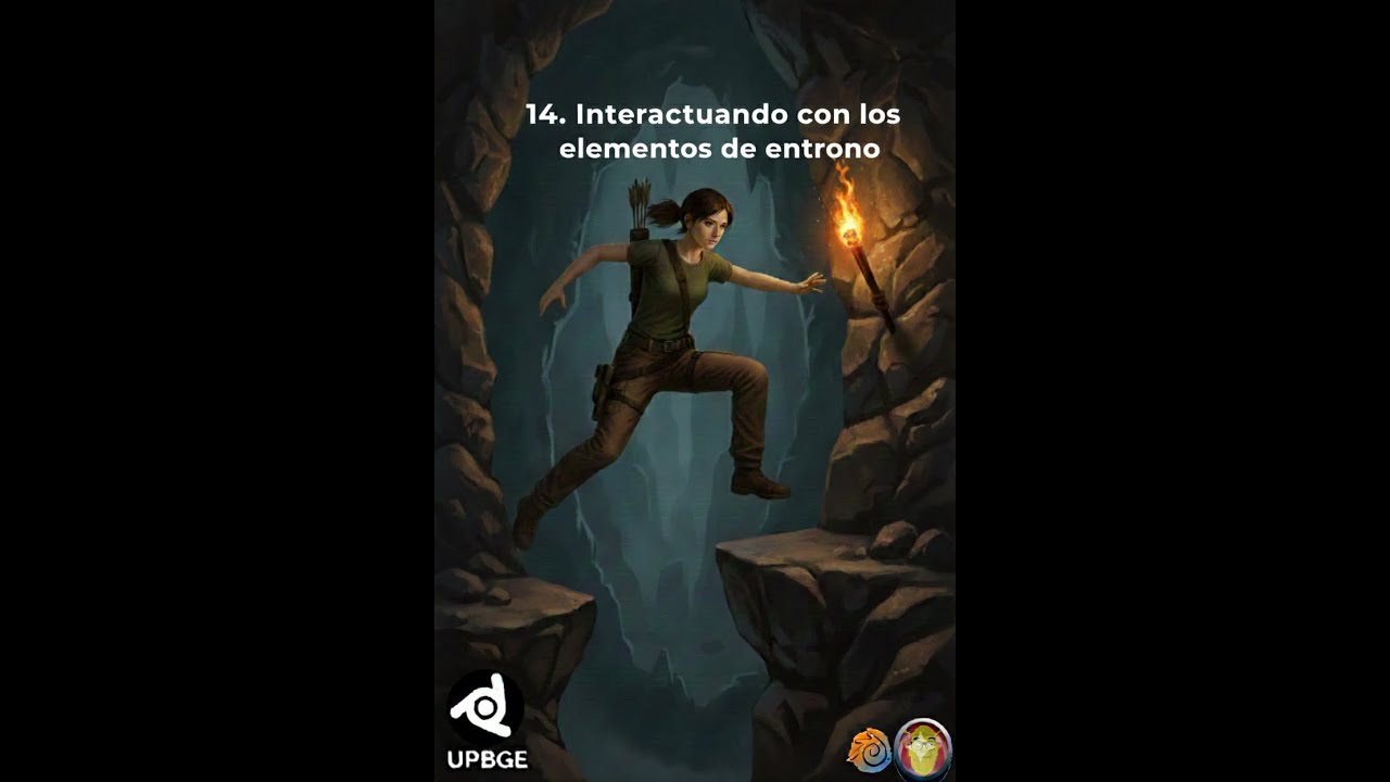 14. UPBGE interactuando con los elementos de entorno