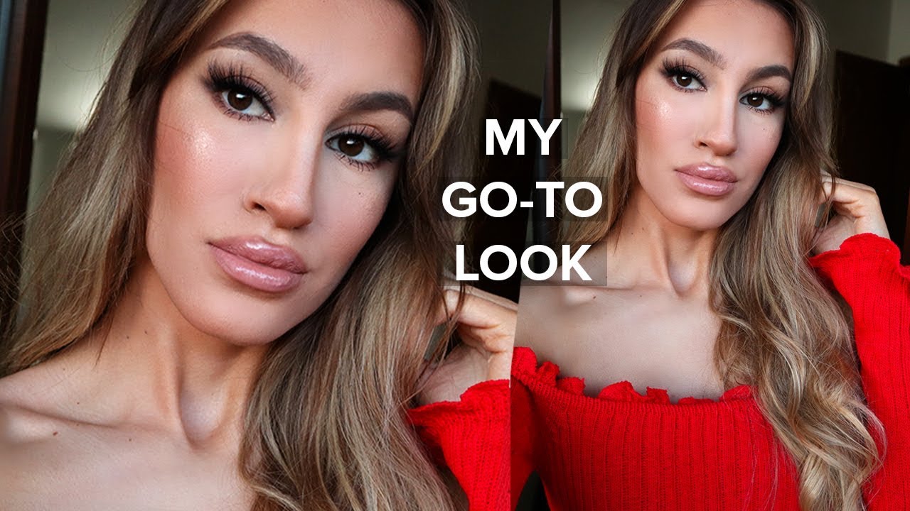 Ετοιμαστείτε μαζί μου MY GO-TO MAKEUP LOOK | Sonia Th