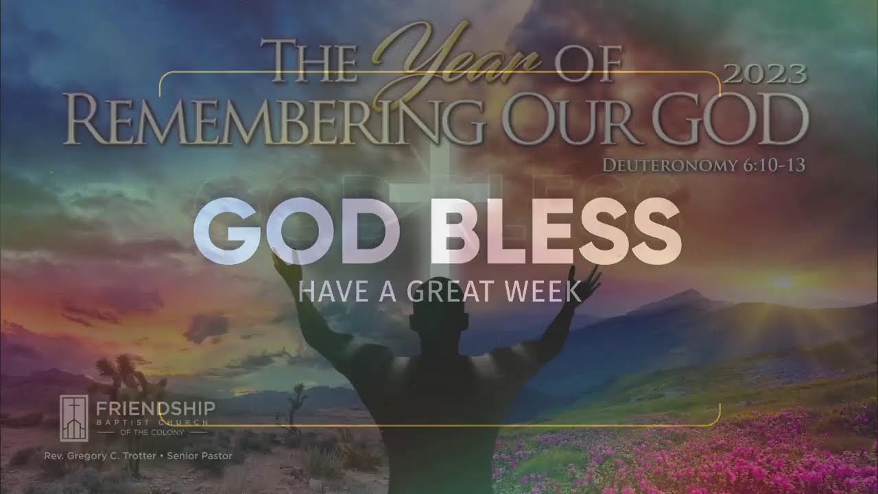 Friendship Baptist Church of the Colony Live Stream