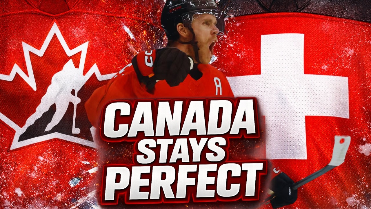 PERFECT! Team Canada POWERS Their Way To 5-1 Win vs Switzerland | Recap