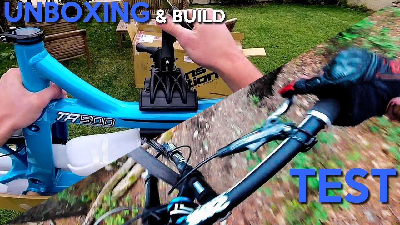 UN DEUXI&Egrave;ME DH?! Unboxing Build and Test Transition TR500
