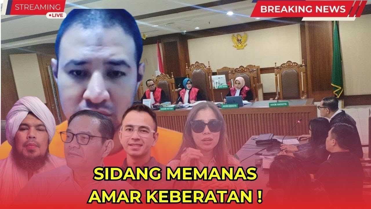 Suasana Sidang Memanas! Amar Zoni Minta Haknya Dikembalikan, Keluarga Turun Tangan