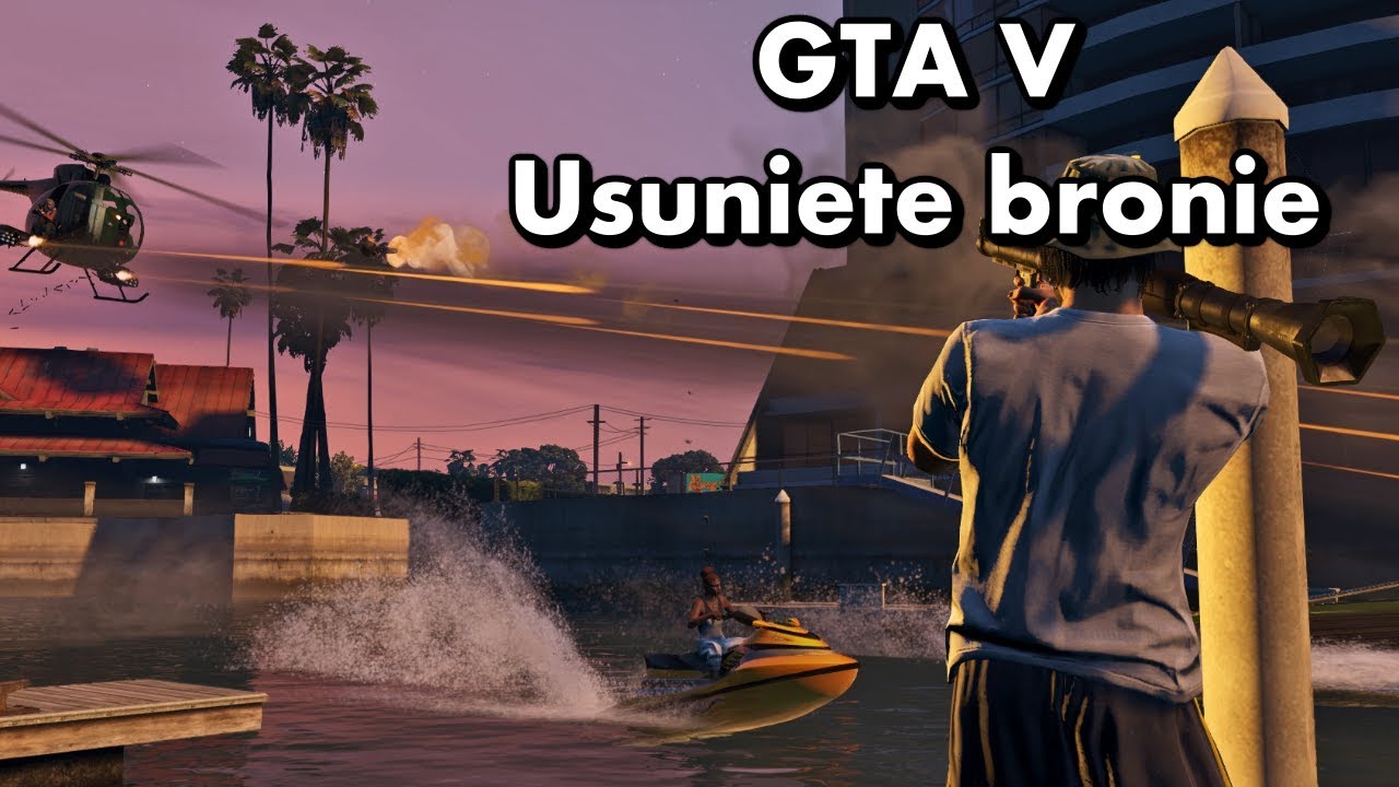 GTA V - Ciekawostki - Usunięte bronie z wersji beta