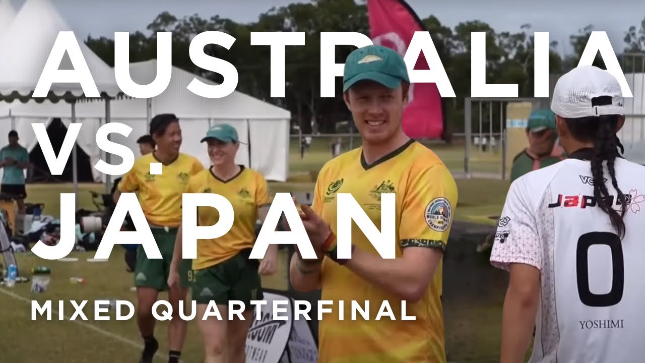 Australia vs. Japan | Mixed Quarterfinal | 2024 World Ultimate Championships