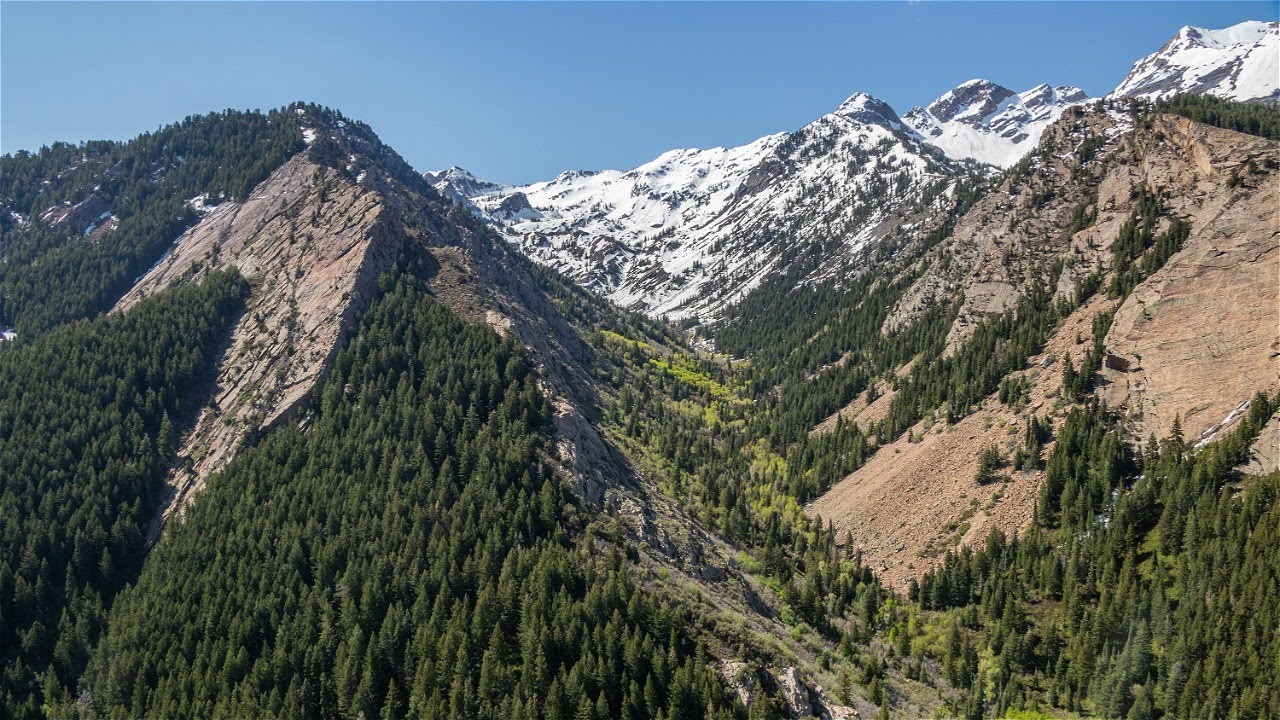 Big Cottonwood Canyon ,Utah | 4k Drone Footage | Summer 2023