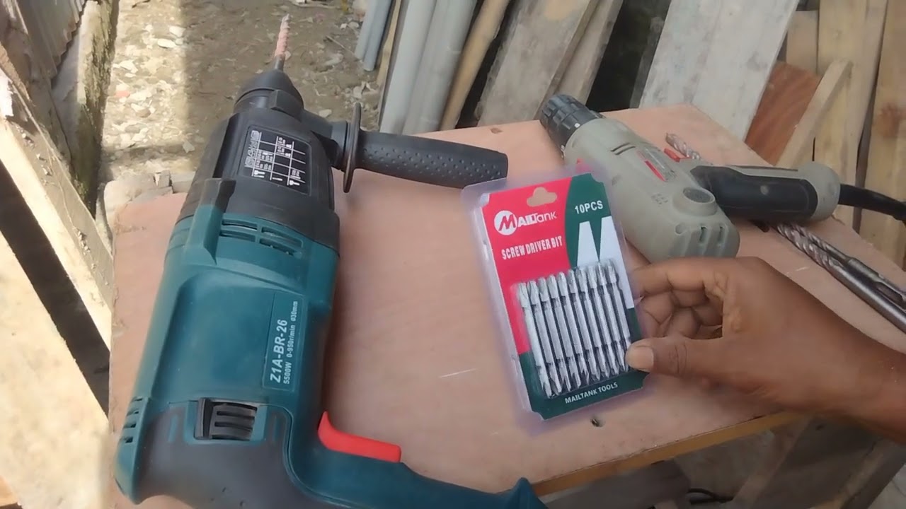 Boray 24-26mm Hammer Drill Machine Z1A-BR-20 SE -Mini Drill Machine