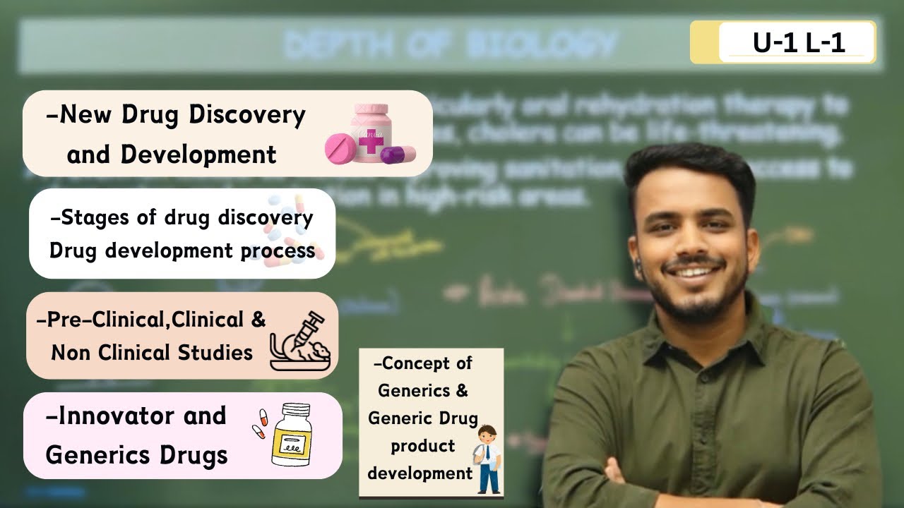 New drug discovery and development | pre clinical studie | Clinical studies | innovator and generics