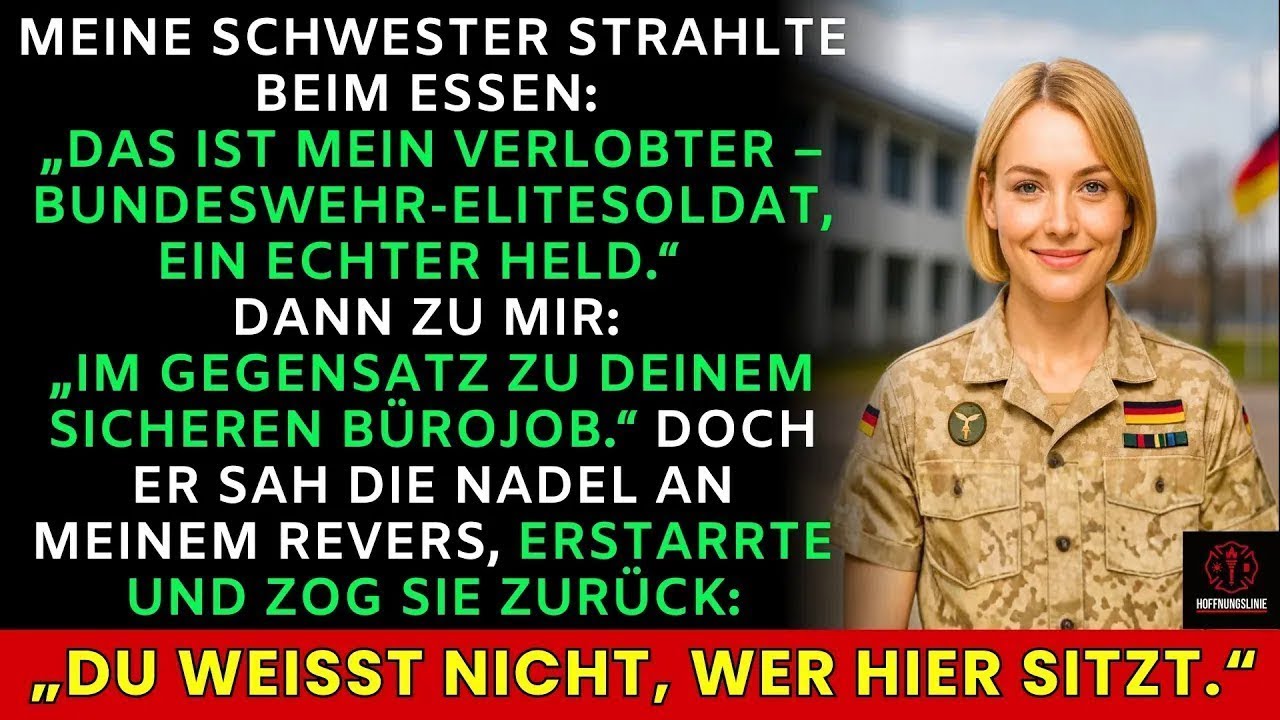 Sie prahlte_ Ihr Verlobter ist der wahre Held – bis er meine Nadel sah und die Fassung verlor…