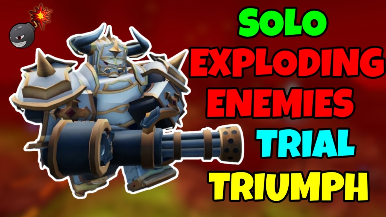 Solo Exploding Enemies Modifier Triumph + EASY GUIDE | TDS Tower Defense Simulator