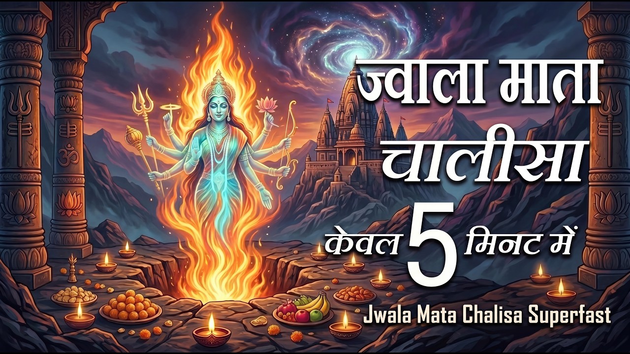 Jwala Mata Chalisa Fast | Jwala Mata Chalisa | ज्वाला माता चालीसा