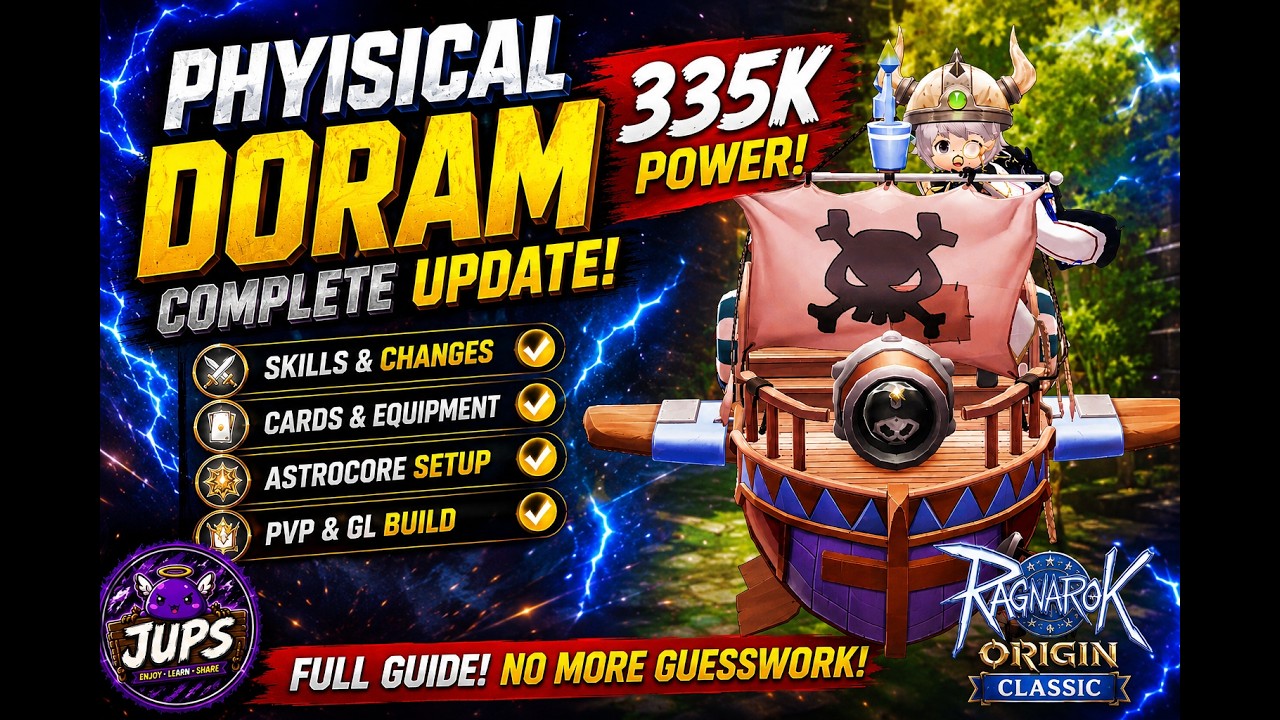 ROOC: Physical Doram 335K Power! COMPLETE UPDATE Guide