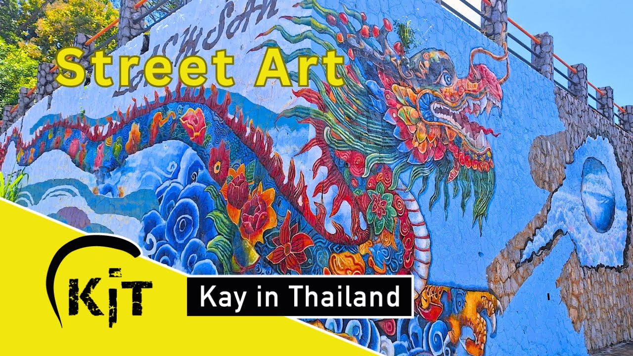 Street Art Dorf  Laem Sak, Krabi, Thailand
