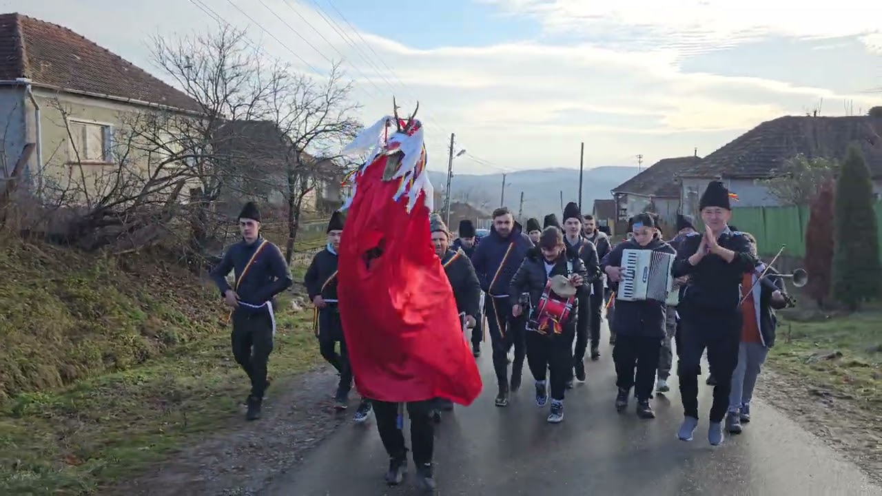 Tradiții Bihorene in ziua de Crăciun.  Comuna Dragești, Turca din Topești