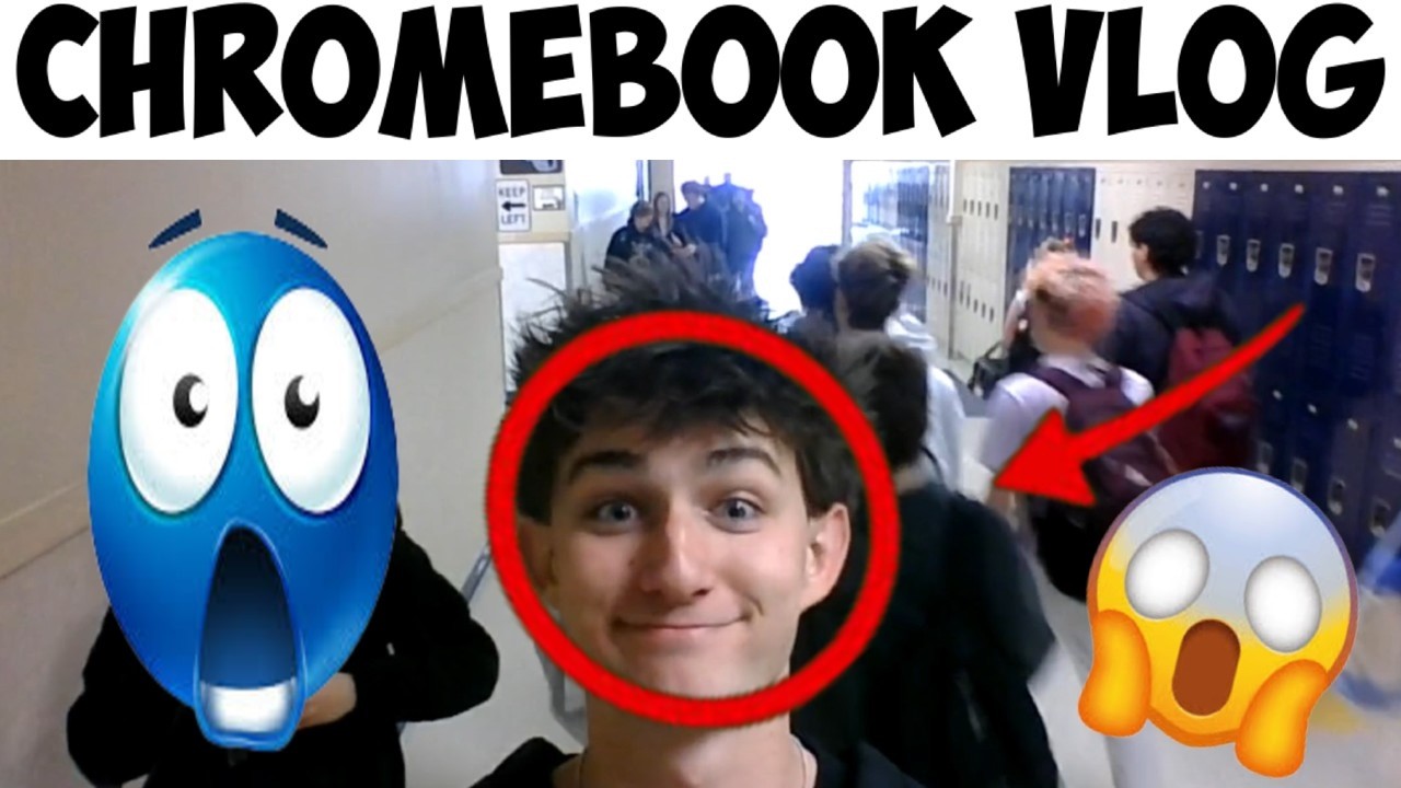 FILMING AT SCHOOL ON A CHROMEBOOK PT. 1