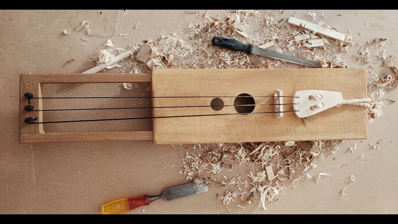 Building a Tagelharpa (Talharpa, Jouhikko)