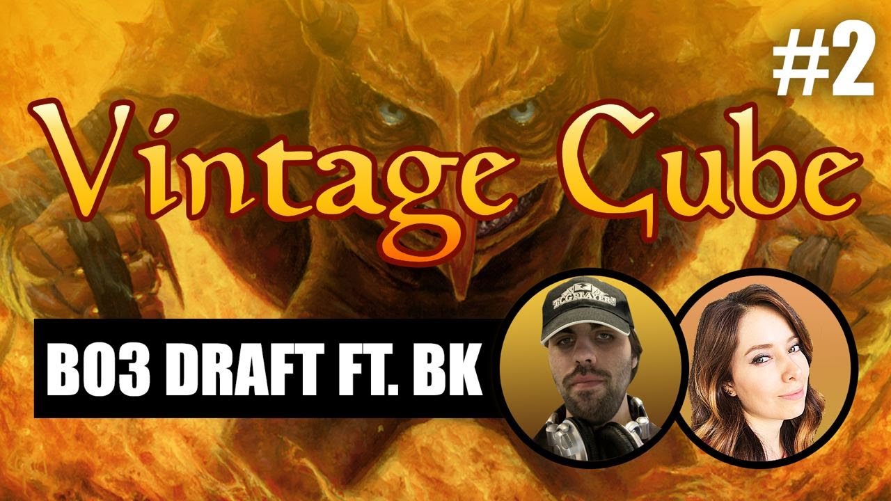 Sneaky Kiki - Vintage Cube #2 ft. BK | MTGO 2021