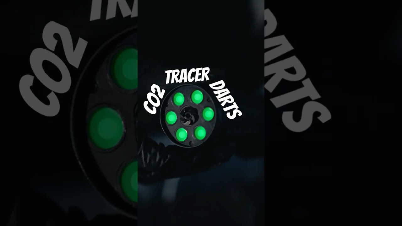 CO2 Needle Revolver with Tracer Darts