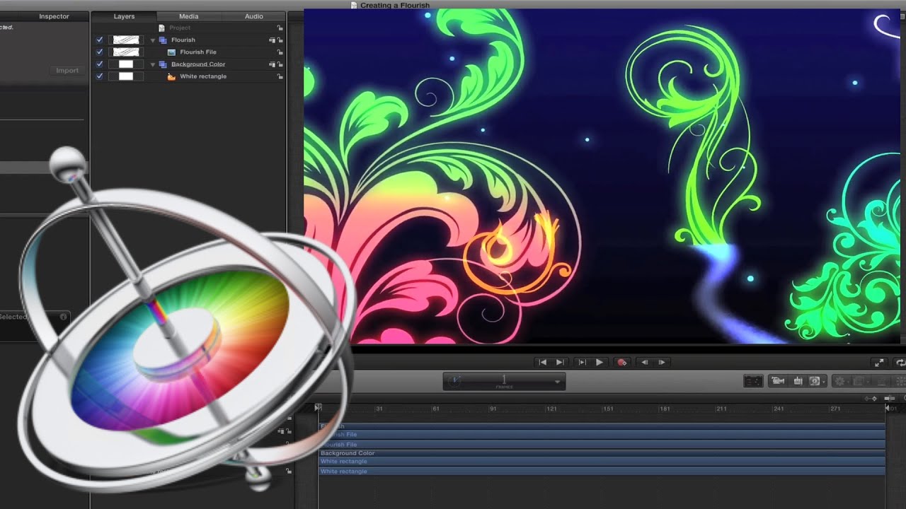 Animate Flourishes in Motion 5