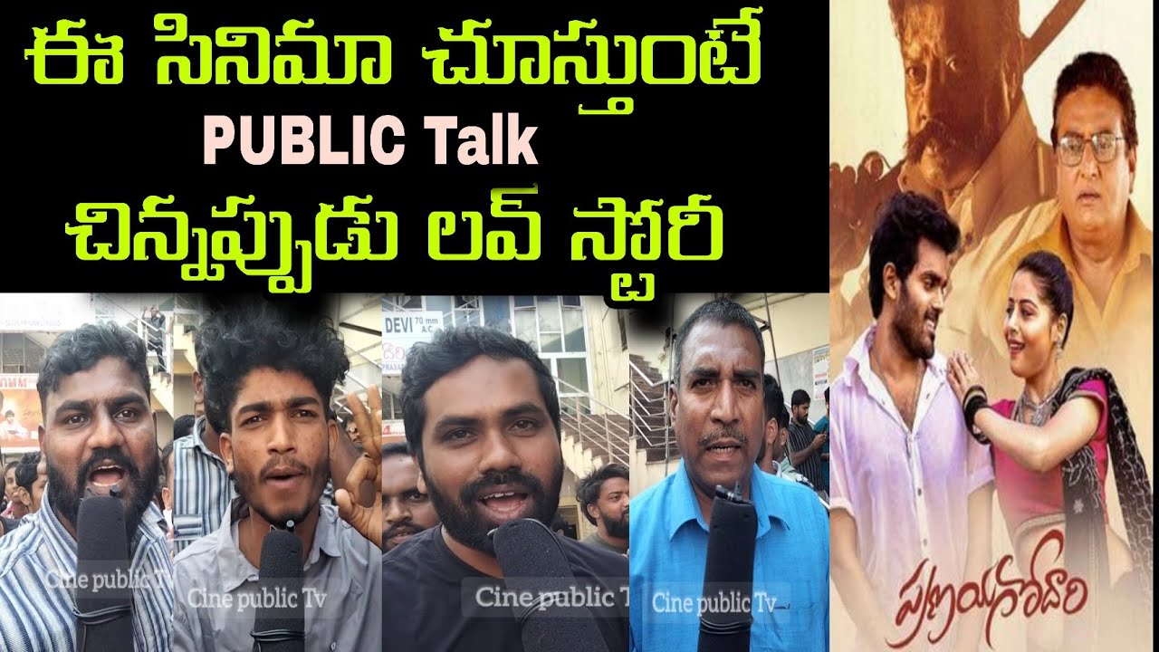 pranaya godari movie genuine public talk || Devi 70mm theatre || @cinepublictv