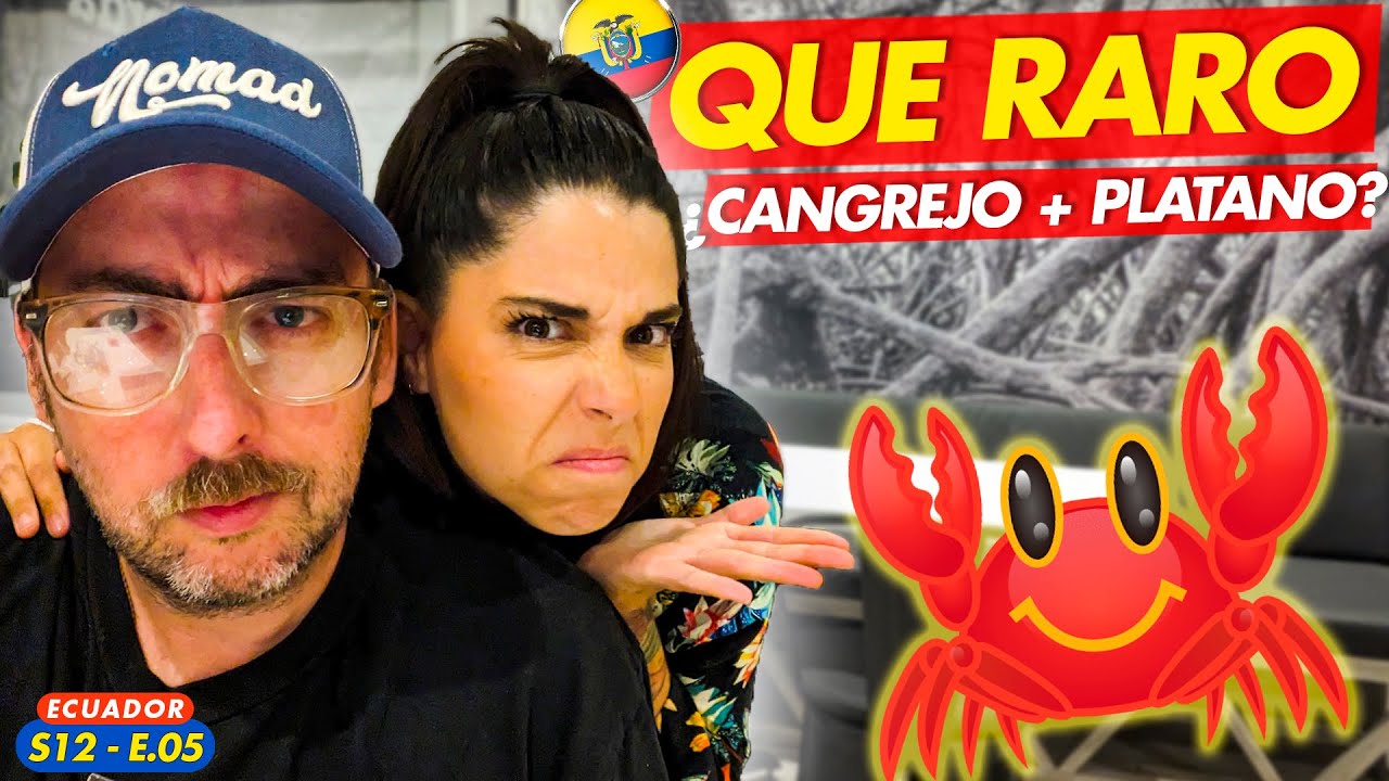 🇪🇦 ESPAÑOLES PROBANDO COMIDA TÍPICA EN GUAYAQUIL 🇪🇨 ECUADOR 😲 Qué mezcla tan rara‼️