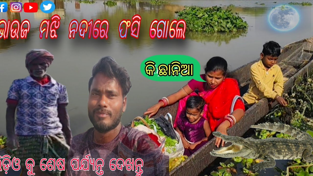ଭାଉଜ ମଝି ନଦୀରେ ଡୋରକି ପୁରା ଛାନିଆ //BiplabaKumar vlog 