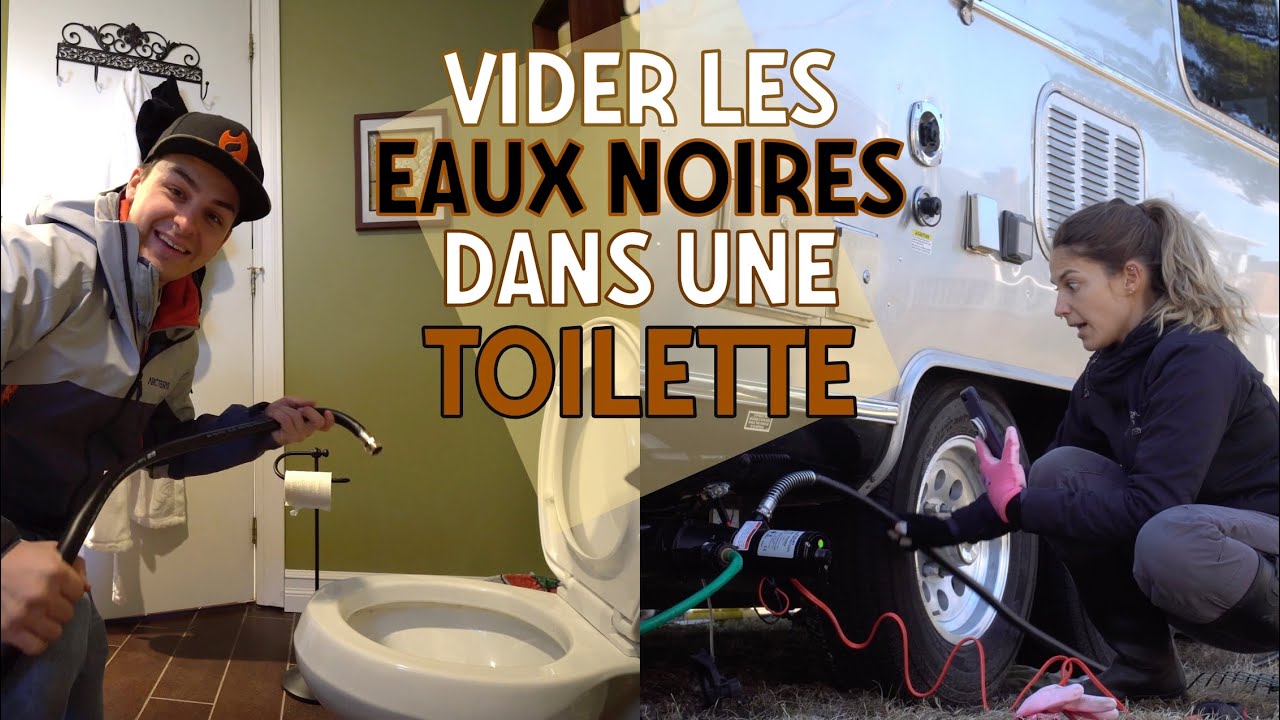 Comment vidanger les eaux noires dans une toilette ? - Flo-Jet waste water pump