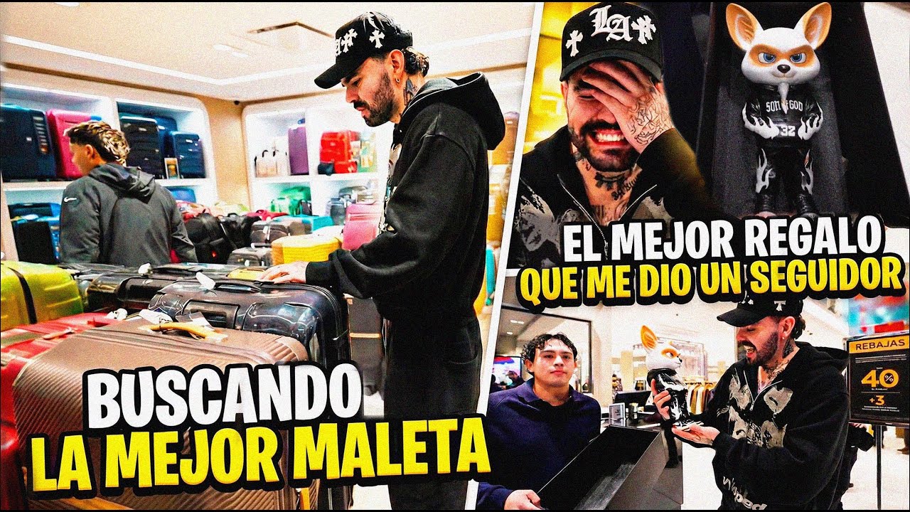 BUSCANDO LA MEJOR MALETA Y EL MEJOR REGALO QUE ME DIO UN SEGUIDOR | ADRIANO ZENDEJAS