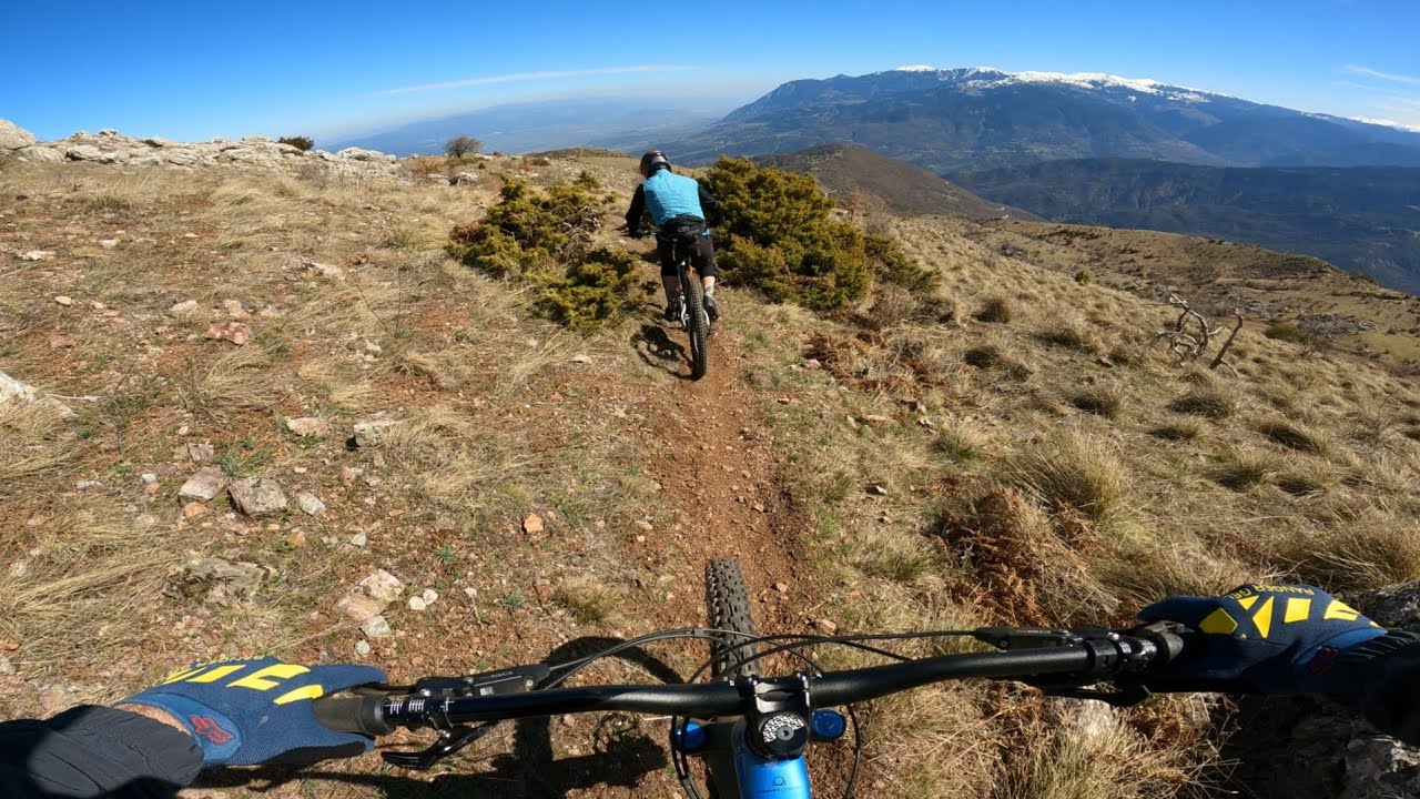 Goulinas trails, Sperchiada (Thea & Ghi)! #mtb #mondrakerbikes