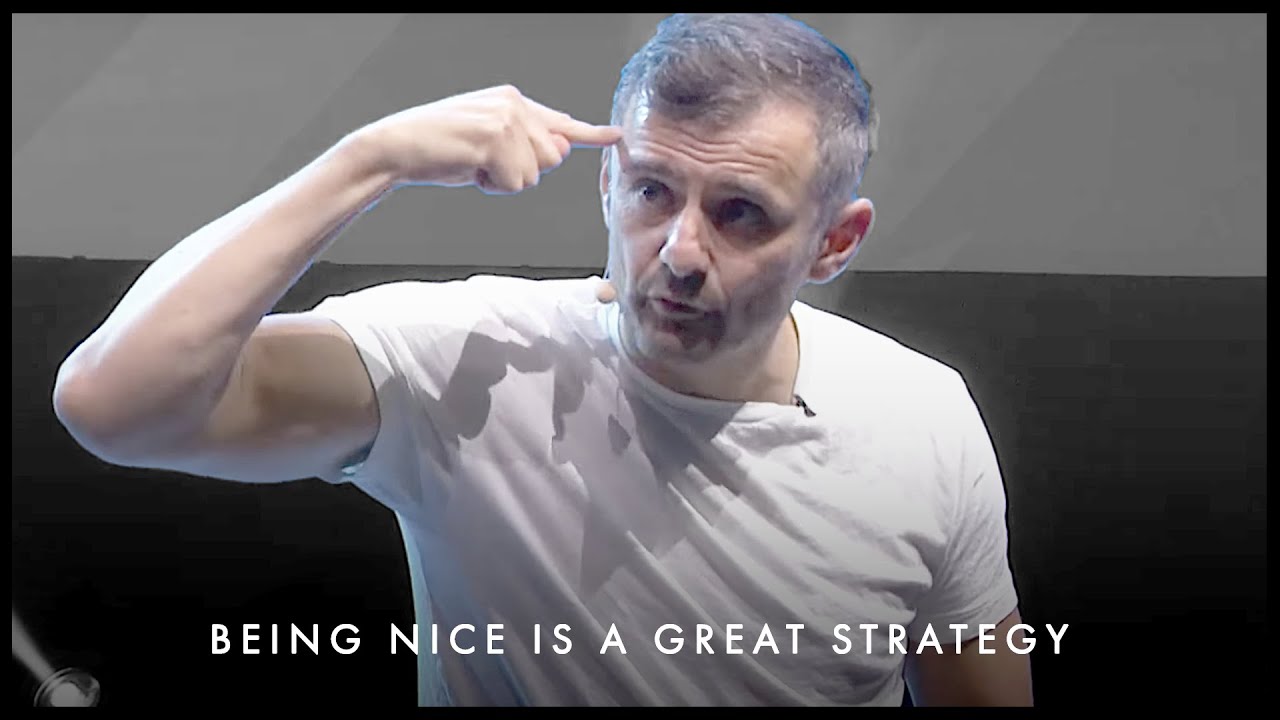 Being Nice To Other People Is A Great Strategy - Gary Vaynerchuk Motivation