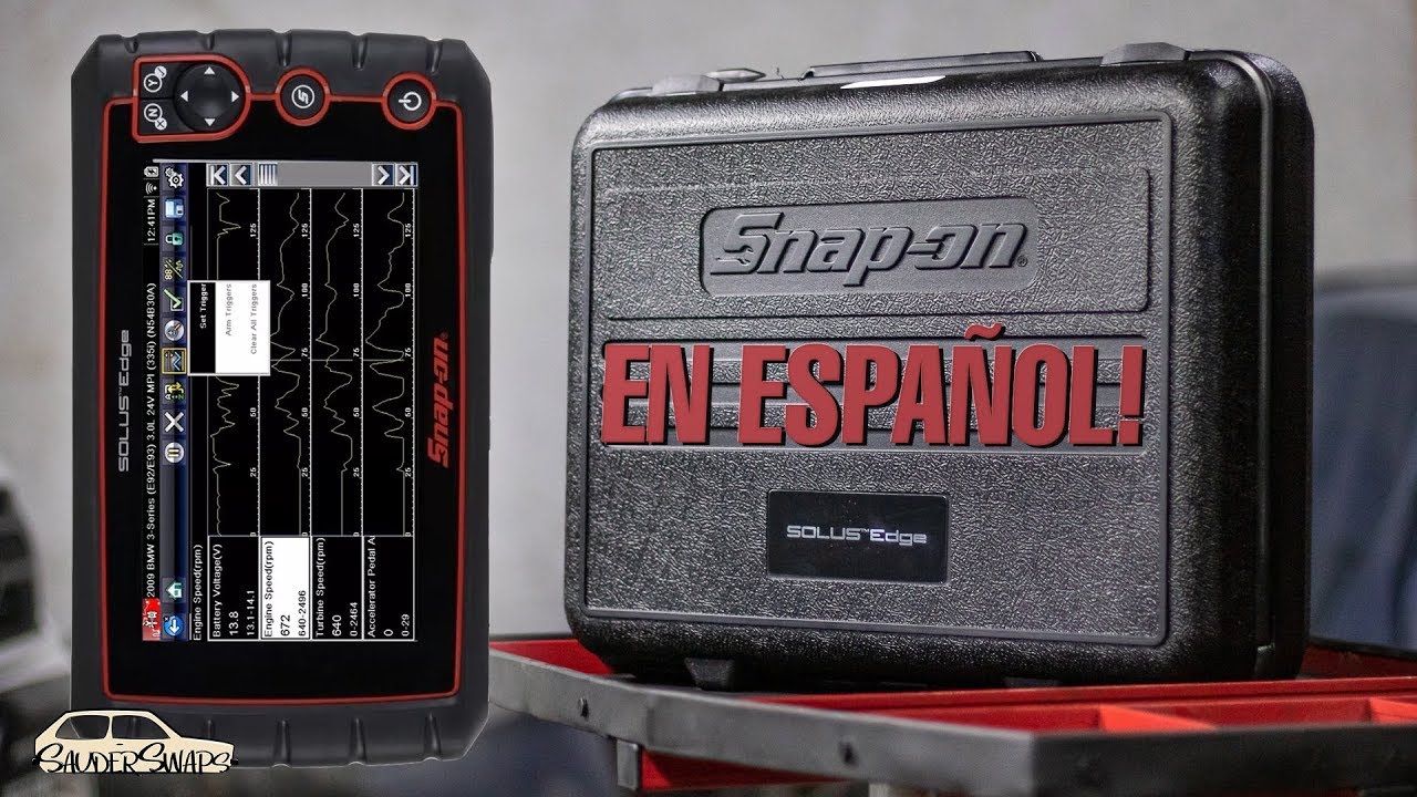PROBANDO ESCANER SOLUS EDGE | en Español! | Snap-On | SauderSwaps