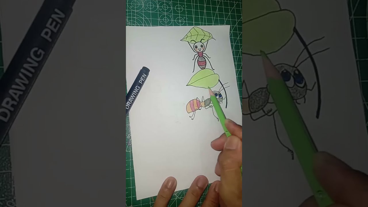 Gambar Anime Semut lucu