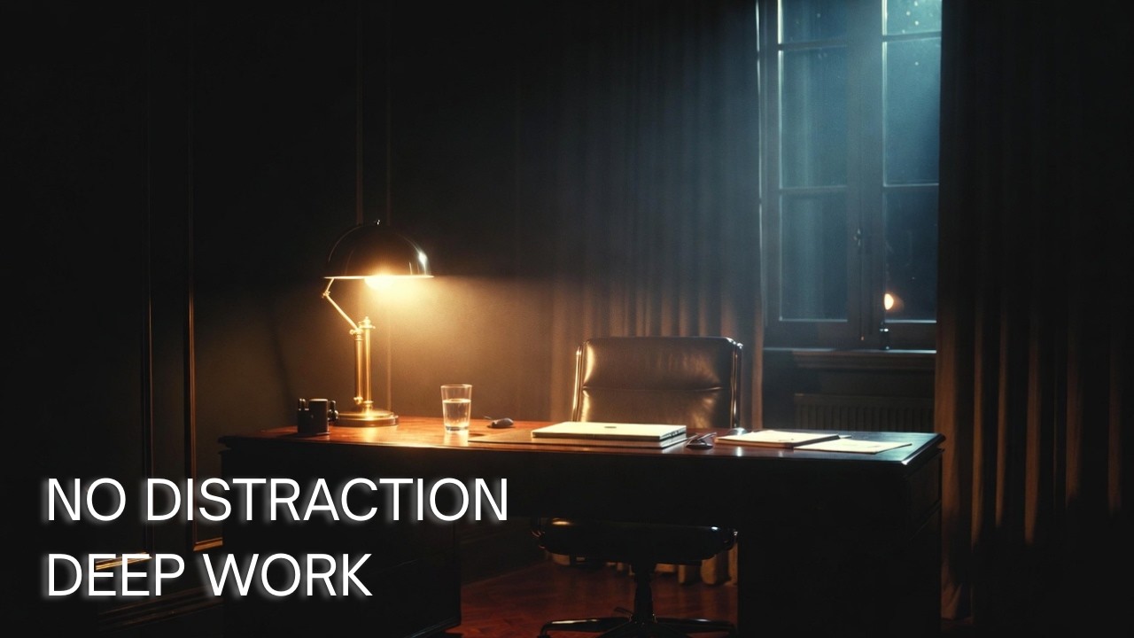No Distraction Focus Music | 1 Hour Luxury Deep Work Session (No Vocals)