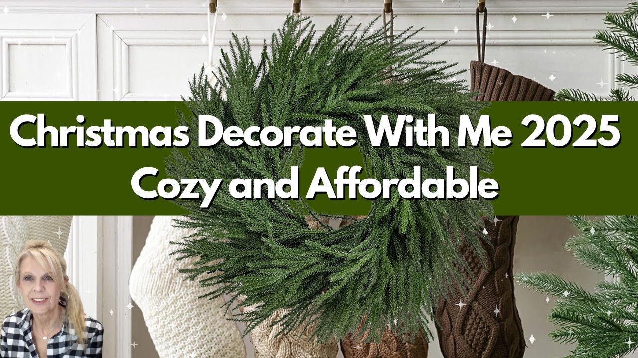 Украшаем Рождество вместе со мной 2025 | Уютные и доступные идеи для декора своими руками