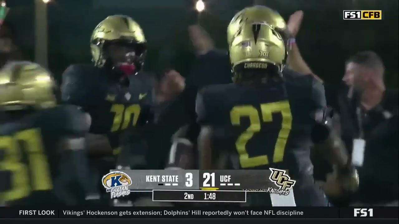 HIGHLIGHTS: UCF 56, Kent State 6 (2023)