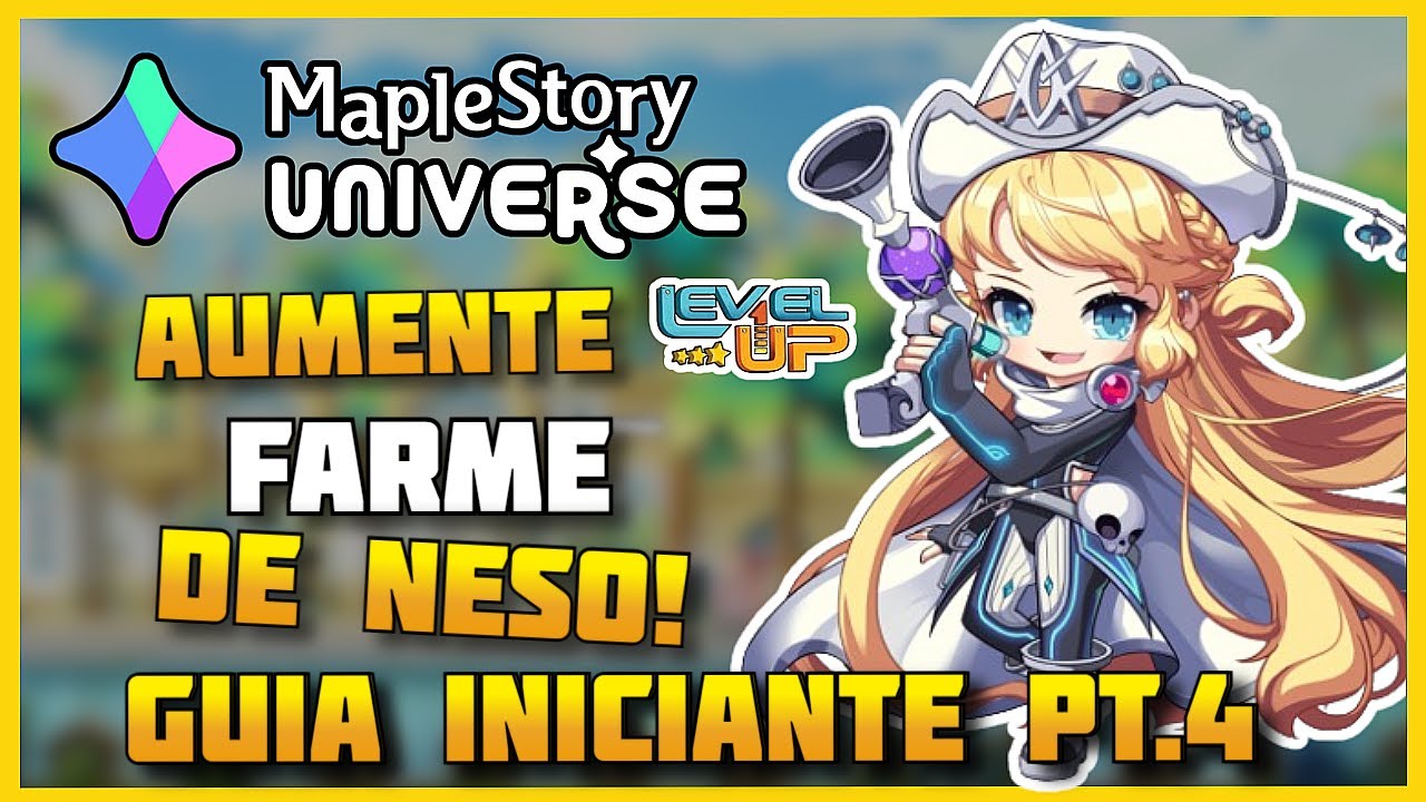 MapleStory NFT - Guia Iniciante Parte 4 - O que NÃO deixar de Fazer e Como AUMENTAR o FARME DE NESO