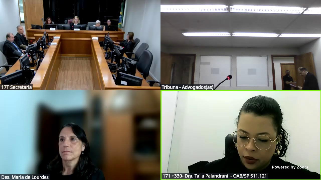 Sessão da 17ª Turma do TRT-2 | 19/03/2026